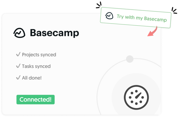 Basecamp and Everhour integration