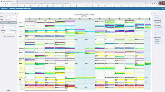 QGenda provider scheduling