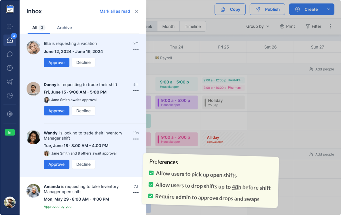 Cleaning Scheduling Software Notifications