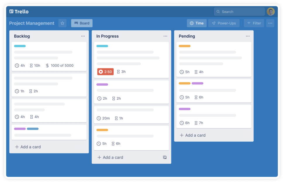 everhour trello power-up